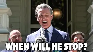 Gavin Newsom CAUGHT Lying While Giving The Most Hilarious Speech Ever