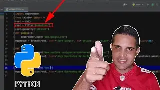 Crear una Interfaz GUI en PYTHON en 10 minutos || abrir cualquier Web