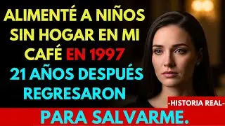 DI COMIDA A NI&Ntilde;OS DE LA CALLE EN 1997&hellip; 21 A&Ntilde;OS DESPU&Eacute;S VOLVIERON PARA SALVARME...