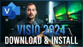 How to Install Microsoft Visio Pro 2024 as a Desktop Application | How to Install Visio 2024 on PC