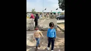 #23marchparade #islambadparadeground The #children are having fun wooow