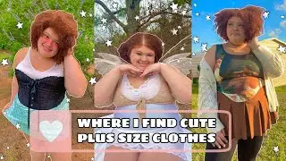 where I find CUTE and CHEAP plus size clothes (aesthetic, affordable, trendy)
