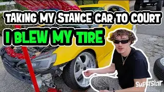 I Tried Going to Court in My Stance Car&hellip; Then This Happened 💀 | Superstar Garage Vlog