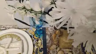 COASTAL/BEACH TABLESCAPE TABLE TOP DECOR COLLAB