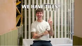 WE HAVE A BATHROOM...NEARLY? | LONDON HOME RENOVATION UPDATE