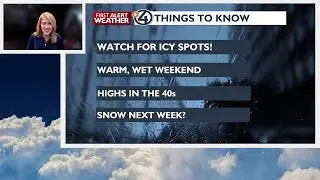 🌧️Soggy weekend! Rain and temperatures more than 10 degrees above avverage - Kris