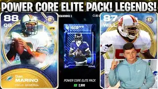 NEW POWER CORE ELITE OFFER! LEGENDS DAN MARINO, EVANS, AND BROOKS!