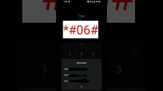 Dial this to know your mobile(device) tracking number...📱#shorts #tricksandtips
