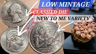 $700 QUARTER HUNT - Found A New To Me Doubled Die & An Old Fave #dwcnc #coinrollhunting #money #fun 