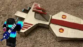 Star Wars cardboard ships