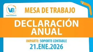 Declaraci&oacute;n Anual 21-01-26