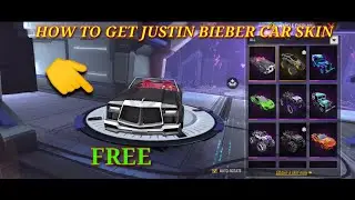 HOW TO GET JUSTIN BIEBER CAR SKIN IN FREE FIRE MAX freefire new event |  #freefireindia #freefiremax