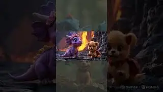 🦕 NEW! ROCKY in Dino World 🐶 | Best Kids Adventure Story | Genius Toddler