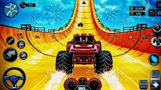 Monster Truck Stunts Gone CRAZY 🤯 | Mega Ramp Jump