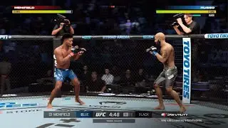 EA SPORTS UFC 5 my new career lightheavy weight fighter some serious 🥶