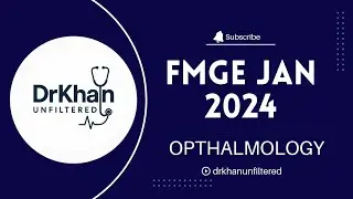FMGE January 2024 Ophthalmology PYQs | Most Repeated & Image-Based Questions | Pass FMGE 2026