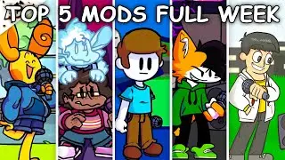 Top 5 Mods Full Week! #2 - Friday Night Funkin&rsquo;
