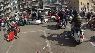 Raduno Vespa Oropa 2015 - La Scalata