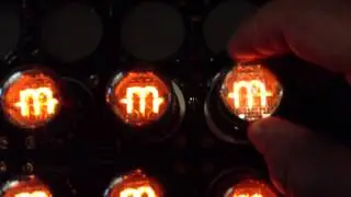 Nixie chess set