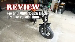 QNUT 1500W Electric Dirt Bike Review: 28 MPH Speed, 60-90 Mile Range - Worth It? 2026