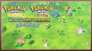 Pokémon Let's Go Pikachu! & Let's Go Eevee! All Pokemon GO Park Living