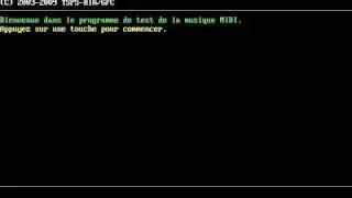 iGaSTm DOS Music Library Test Program