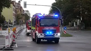 [☢️ Bahnunfall mit Gefahrstoffaustritt] Einsatzfahrten 🚒💨 Gefahrgutzug Landkreis Altenburger Land