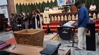 Girl's sunday CSI Whitin Memorial Church Youth girls performance