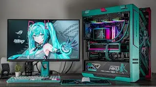 A TELJES HATSUNE MIKU GAMING SETUP