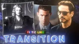 Fictic Like Transition tutorial in alight motion. AE like 
