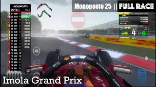 INCREDIBLE SAVE! | Imola Grand Prix | Monoposto 2025: FULL RACE | Race 6 | 2025 Championship