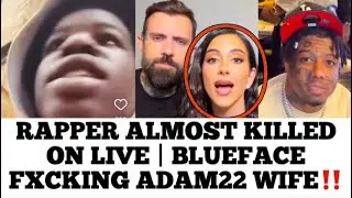 Rapper Shot At On IG Live In Chicago, Blueface & No Jumper Host Adam 22 Wife For Content