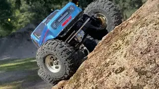 Redcat Ascent upgraded/modded rock crawling @CottonsRCVillageandAdventure w/ @IansRC1031