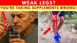Seniors, 3 Vitamin Mistakes Making Your Legs Weaker Every Day (Most Seniors Don&rsquo;t Know)