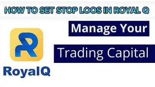 HOW TO PUT STOP LOSS IN ROYAL Q