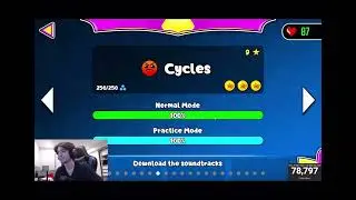 Doggie struggles on Cycles for 1 minute straight