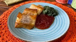 BRICK DE PASTA FILO Y BRIE | facil y rapido | SOLO 4 INGREDIENTES | Entrante perfecto | COOKINGGIBA