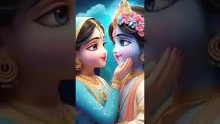 Radha Krishna in Pixar Style 💫 | 3D Animated Divine Love Story Ji
