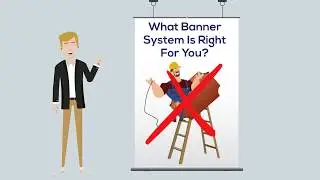 E-Z Banner Hanging System (Easily Hang Banners from Ceilings) How to Hang Banners from Ceilings