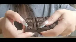ASMR Tapping & Scratching Chocolate 🍫