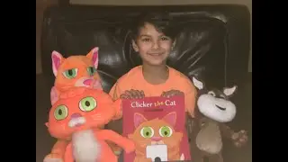 Kids Book Read Aloud || Read by a Kid for Kids || Clicker the Cat INTERNET SAFETY CAT || STORYTIME