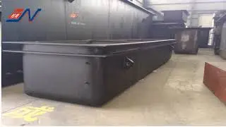 zinc kettle Hot dip galvanizing production line zinc pot zinc bath