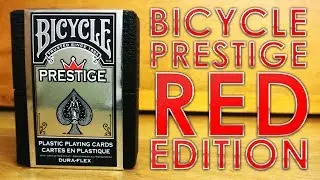 Deck Review - Bicycle Prestige Dura-Flex Red Edition [HD]