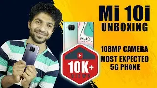 Xiaomi Mi 10i Unboxing & First Look in Tamil | ⚡️Cheapest 5G Phone | 108MP Camera
