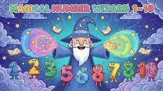 Magical Number Wizard 1&ndash;10 | Fun Math Learning Video for Kids | Animagic Studio