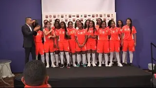 Envigado F.C. presentó el equipo que actuará en la Liga Femenina [Noticias] - TeleMedellin