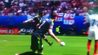 Gareth Bale SUPER GOAL. England 0-1 Wales