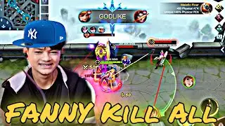 TEV FANNY Kill All 🔥 TOP 1 CAMBODIA| Mobile Legend Bang Bang