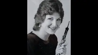 Valerie Edwards, Oboe Soloist, The Flower Clock by Jean Fran&ccedil;aix, 1985, BPEO