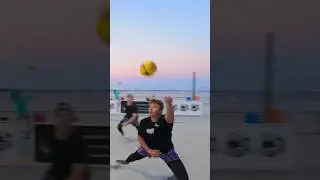 BEAUTIFUL Beach Volleyball RALLY❤️😍 #volleyball #beachvolleyball #avp #volleyballworld #beachlife